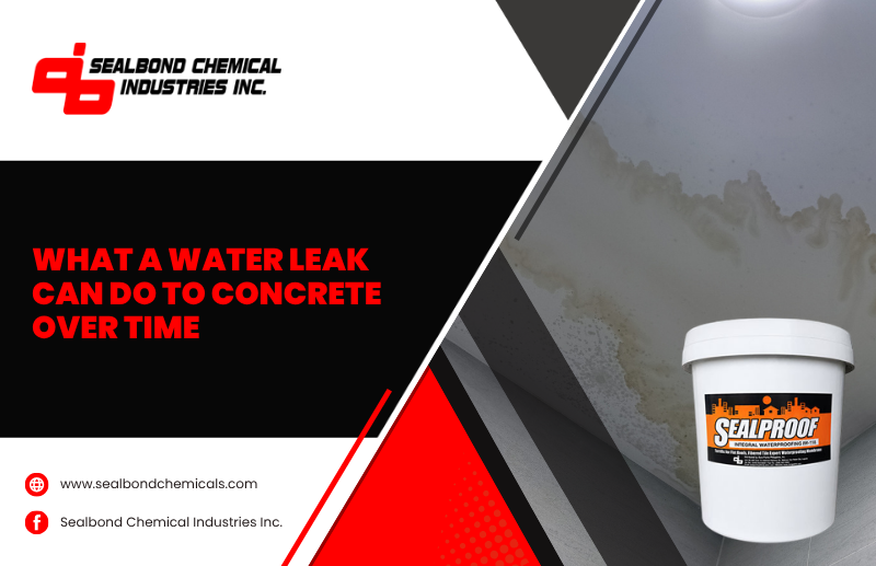 Water Leakage and How It Can Weaken Concrete Structures
